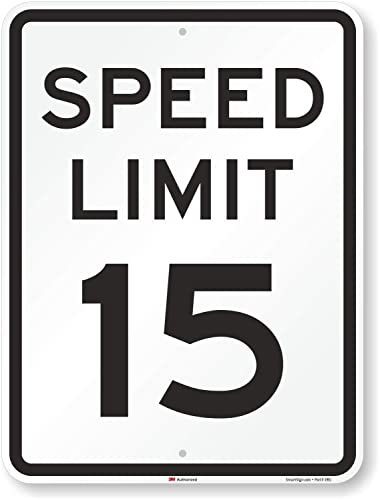 Please obey the Speed Limit 